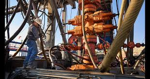 Permian Basin oil production site with equipment